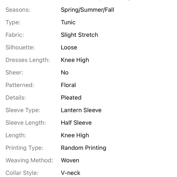 Plus Size Boho Dress, Women's Plus Ditsy Floral Print Three Quarter Sleeve Tie V - Picture 6 of 9